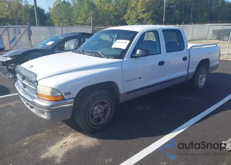 2000 Dodge Dakota Slt/Sport из США, поврежденный, VIN 1B7GL2AN8YS745624